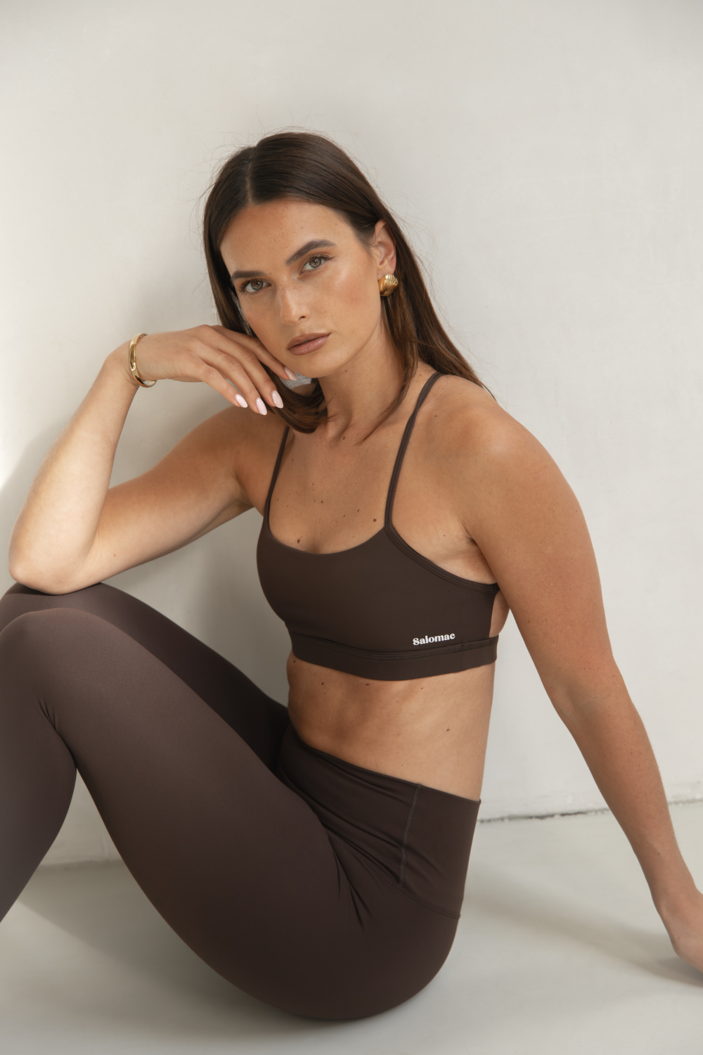 Capsule crop top | Brown