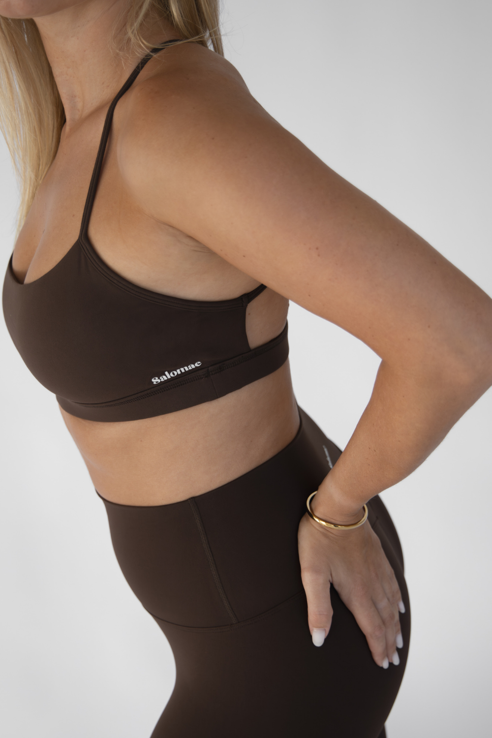 Capsule crop top | Brown
