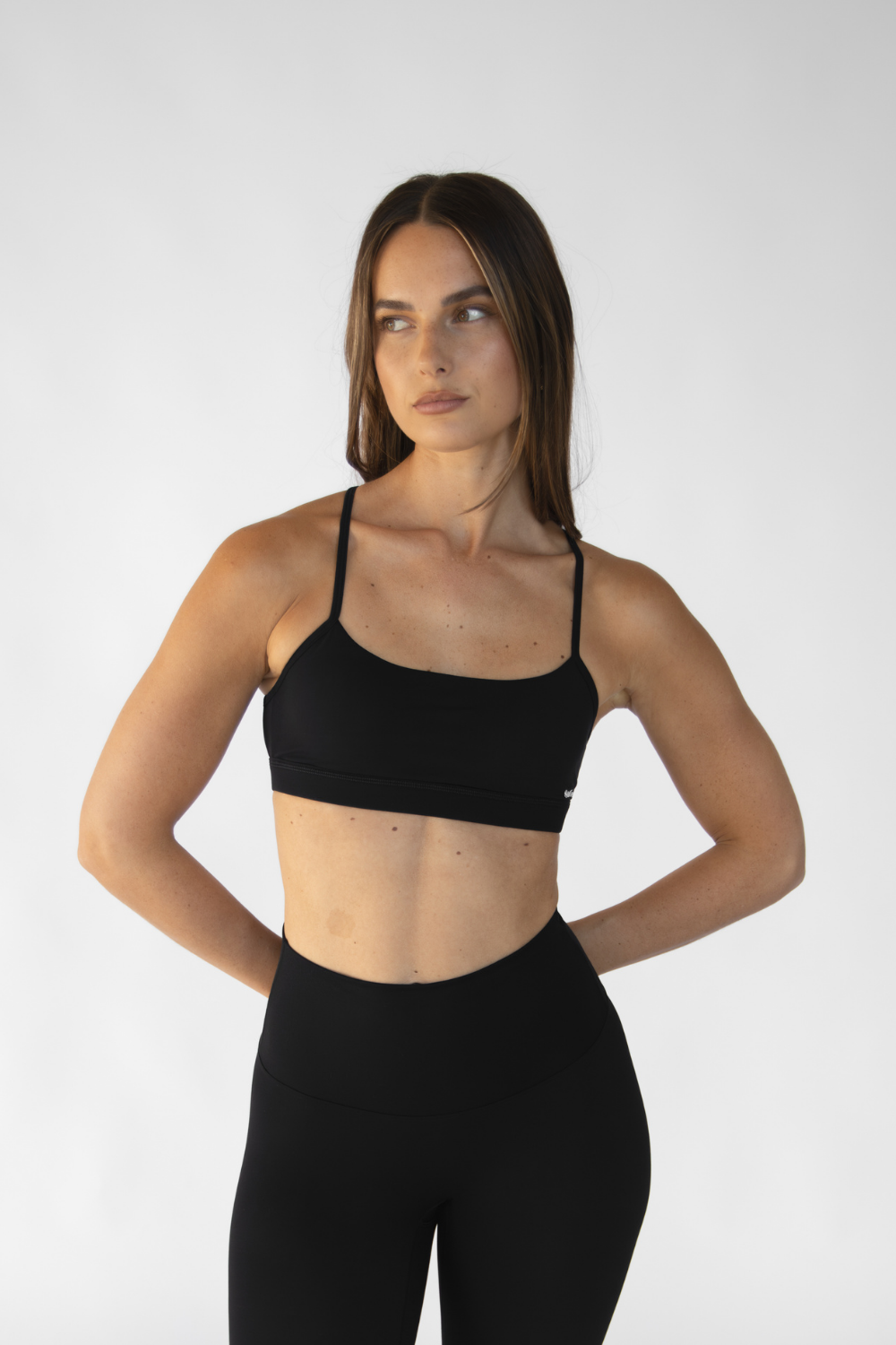 Capsule crop top | Black