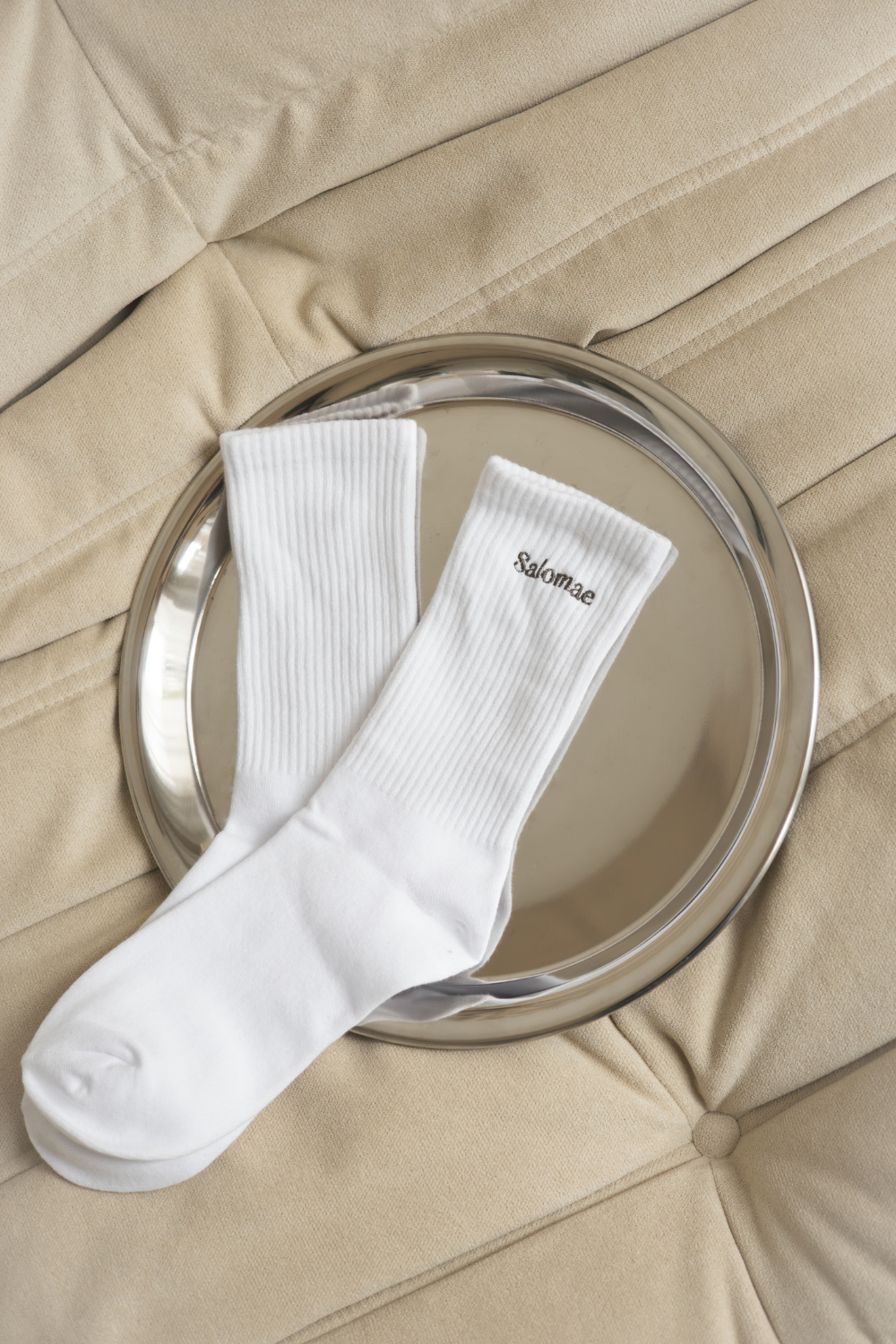 Salomae socks - White