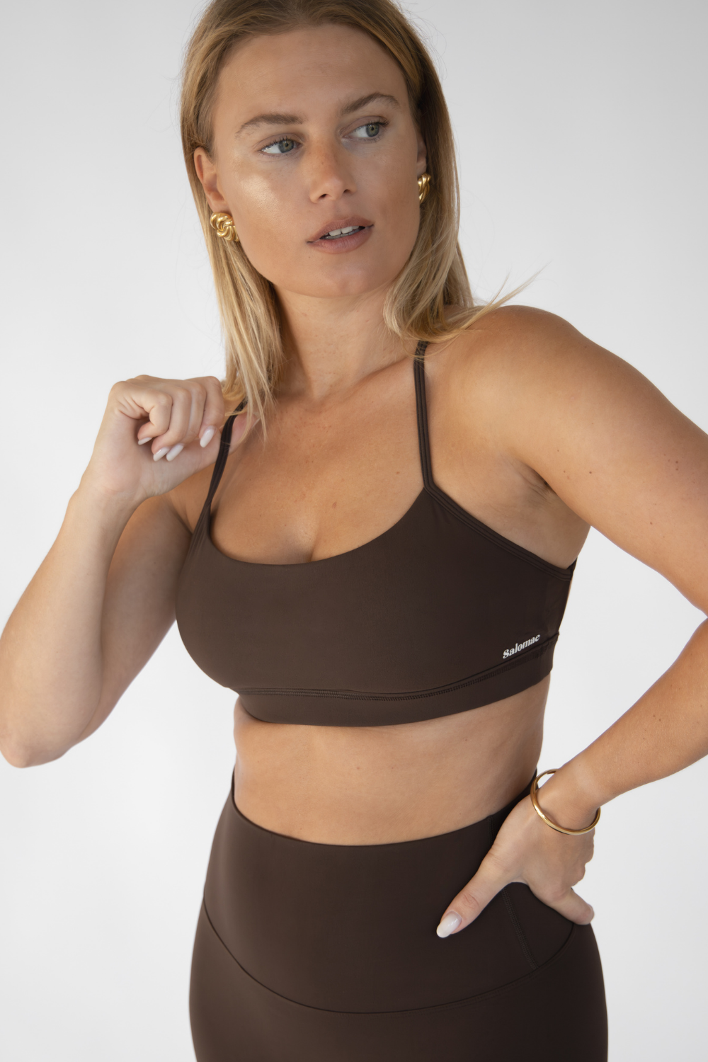 Capsule crop top | Brown